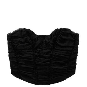 Zara Black Crop Top